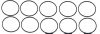 262-6165 - Carburetor Float Bowl Gasket